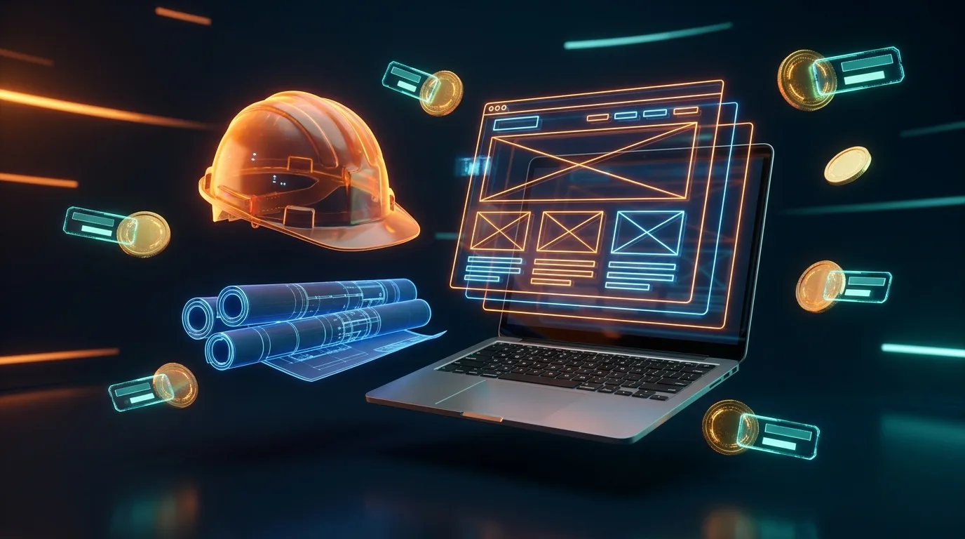 Contractor website cost breakdown for 2026