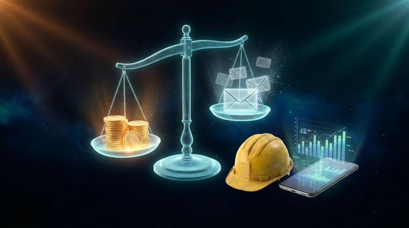Contractor calculating Thumbtack lead costs and break-even math for 2026