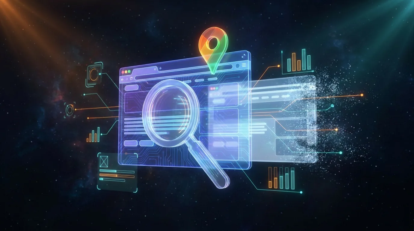 Local business owner searching for their new website on Google and not finding it